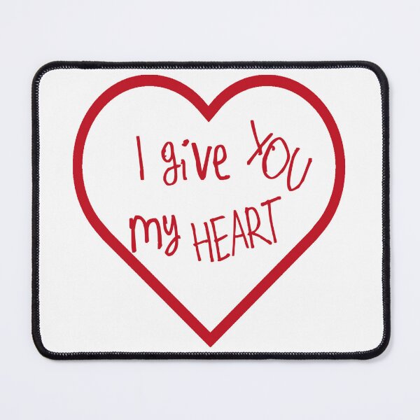 Item preview, I Give You My Heart designed and sold by kinpirks.