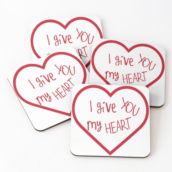 Item preview, I Give You My Heart designed and sold by kinpirks.