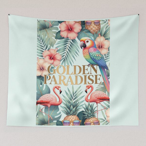Item preview,  Golden Paradise, Tropical designed and sold by Tanya Zevallos.