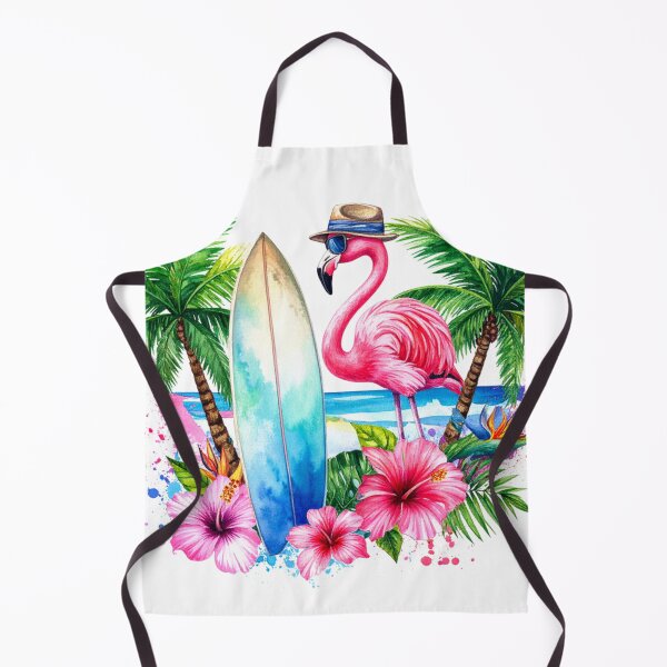 Item preview, Tropical Surf Flamingo designed and sold by EdicrisR.