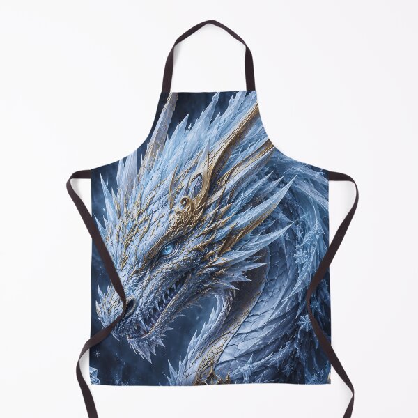 Item preview, Dragon of the North | Ice Dragon Fantasy Art designed and sold by IGLCreative.