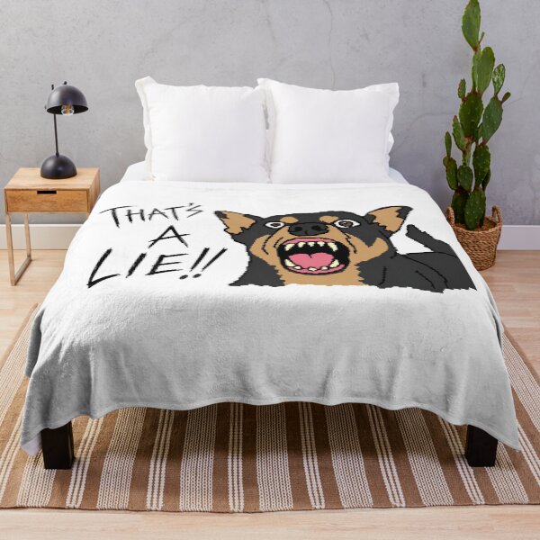 Item preview, "That's a lie!!" Rainy Day Dog Frenzy designed and sold by Pixel Animal.