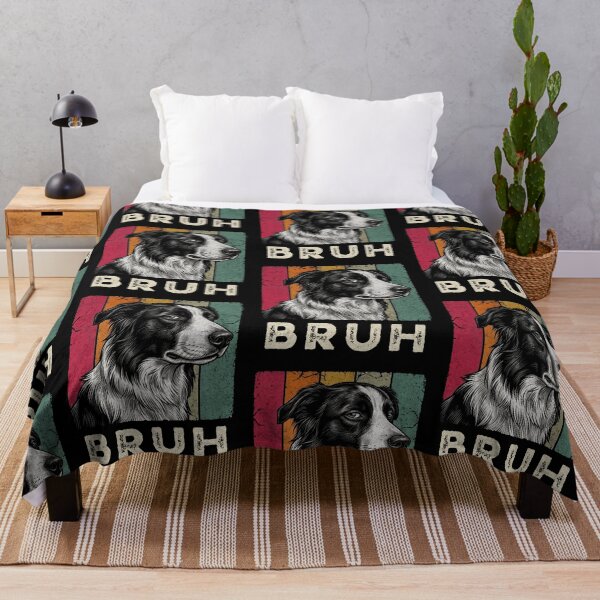 Item preview, Bruh Border Collie Dog Retro Vintage Graphic designed and sold by d247.