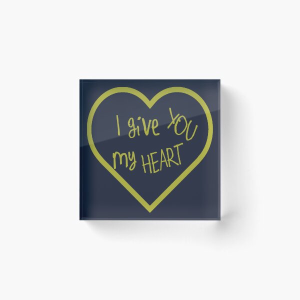 Item preview, I Give You My Heart designed and sold by kinpirks.