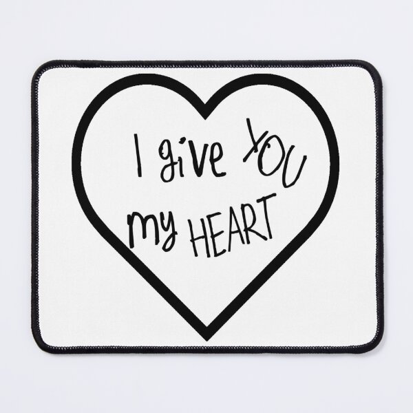Item preview, I Give You My Heart designed and sold by kinpirks.