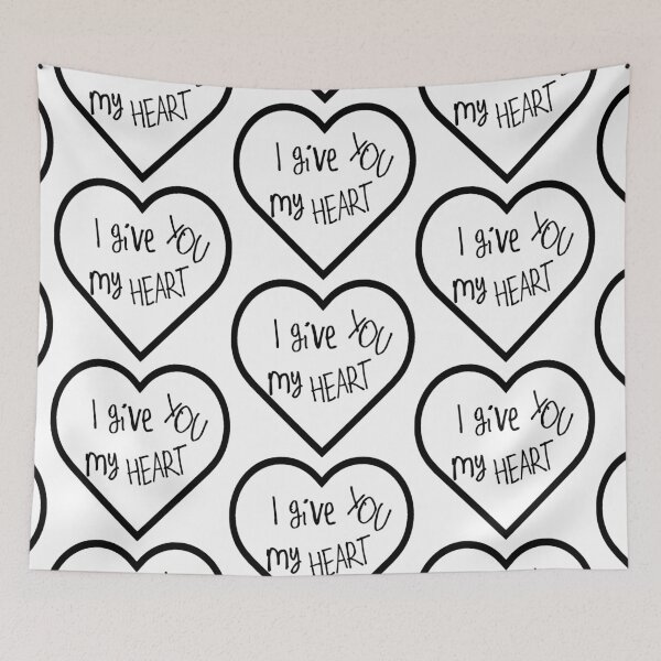 Item preview, I Give You My Heart designed and sold by kinpirks.
