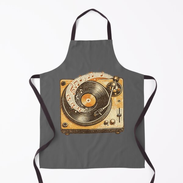 Item preview, Vintage Vinyl Record Player Retro Music Lover DJ Turntable T-Shirt designed and sold by MagicMakerPh.