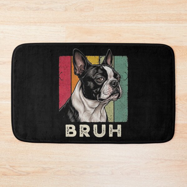 Item preview, Boston Terrier Bruh Vintage Retro Dog Lover designed and sold by d247.