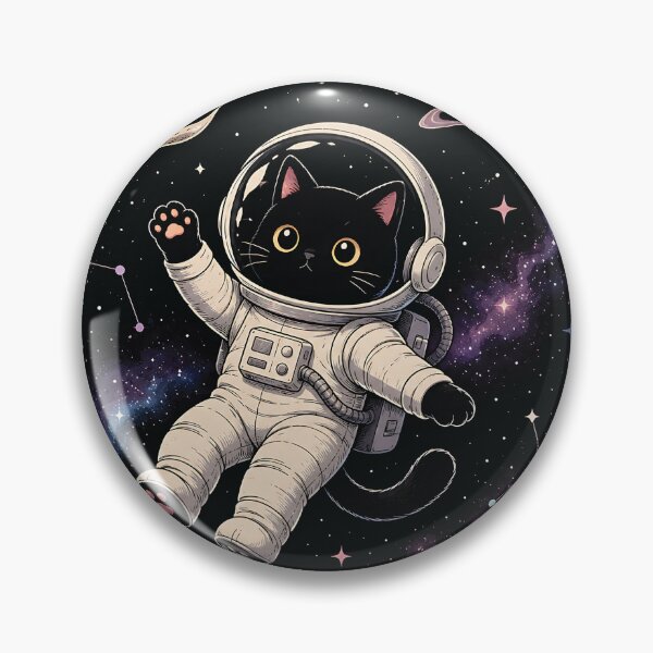 Item preview, Cute Space Cat Astronaut designed and sold by MouhamedAdel95.