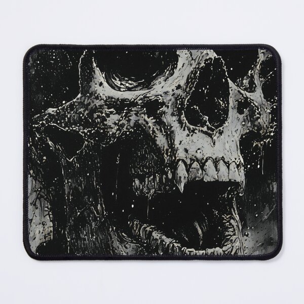 Item preview, vintage pulp art devil skull designed and sold by aliraweb.