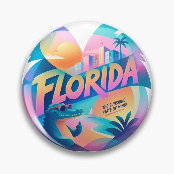 Item preview, Prismatic Logo Florida designed and sold by Talpha.