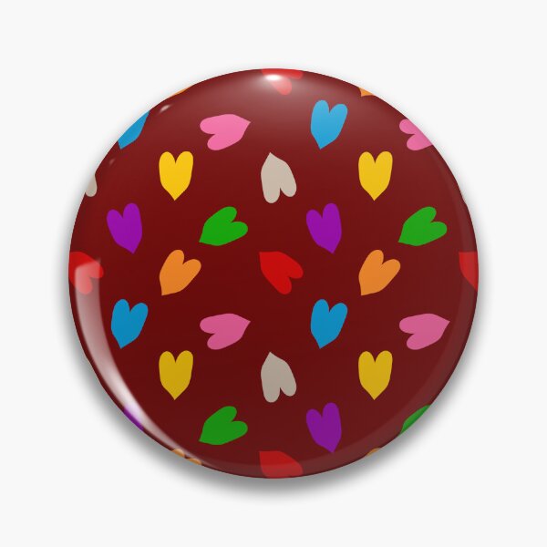 Item preview, Colourful Hearts Love Pattern Design - Red  designed and sold by PatternTitan.