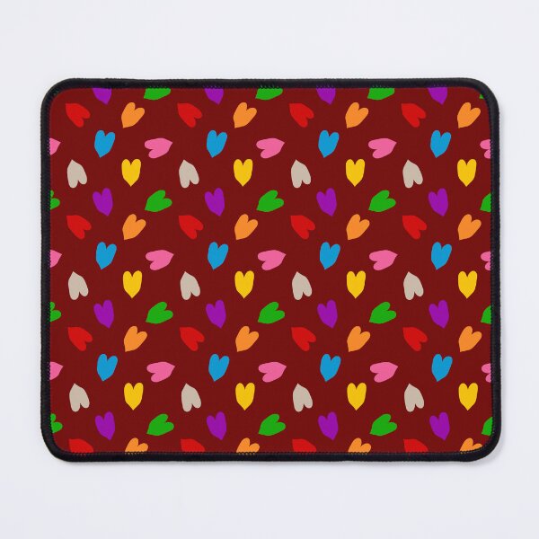 Item preview, Colourful Hearts Love Pattern Design - Red designed and sold by PatternTitan.