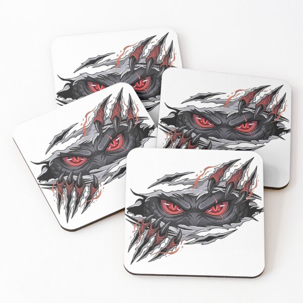 Item preview, Fierce Monster Red Eyes Tearing Claws Graphic designed and sold by Munib320.