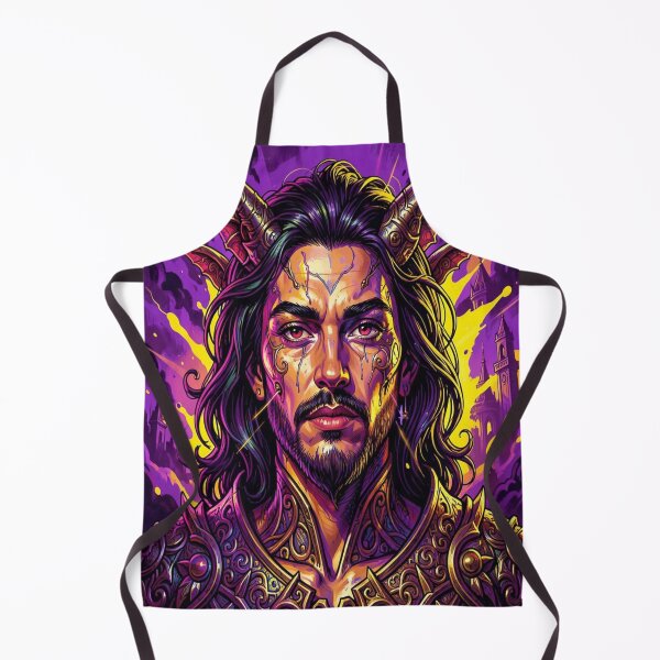 Item preview, Mystical elven warrior in Warhol Pop Art style with vibrant colors and detailed armor designed and sold by FotoworldEdel.