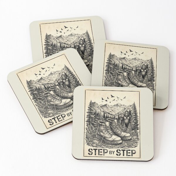 Item preview, Step By Step Hiking Boots Bigfoot designed and sold by Roy & Tiffany.