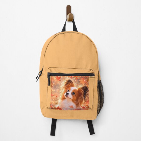Item preview, Autumn Glow Papillon Dog Art designed and sold by ManJiangHong.
