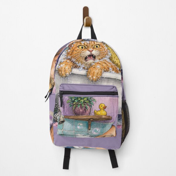 Item preview, Cat bathing designed and sold by zzsuzsa.