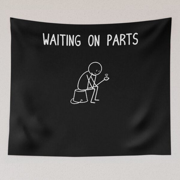 Item preview, Mechanic Men Auto Repair Waiting On Parts Car Technician designed and sold by Fereskabilon.