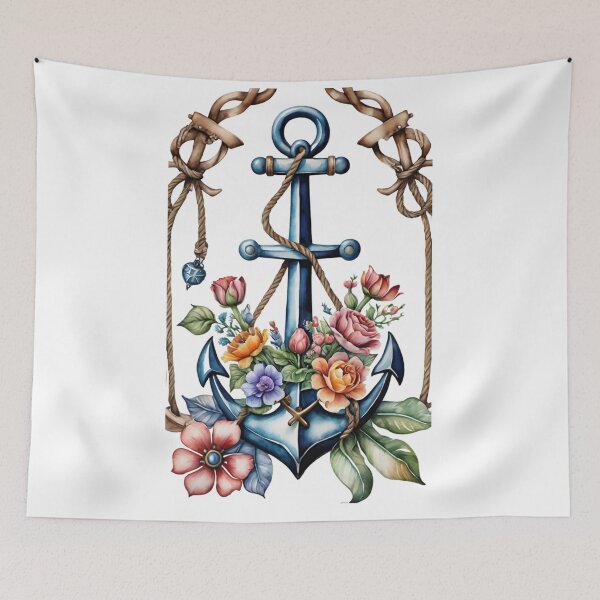 Item preview, Anchor of Blooming Tides designed and sold by EdicrisR.
