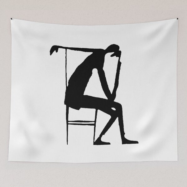 Item preview, Franz Kafka - Der Denka. (No Text). designed and sold by OriginalDP.