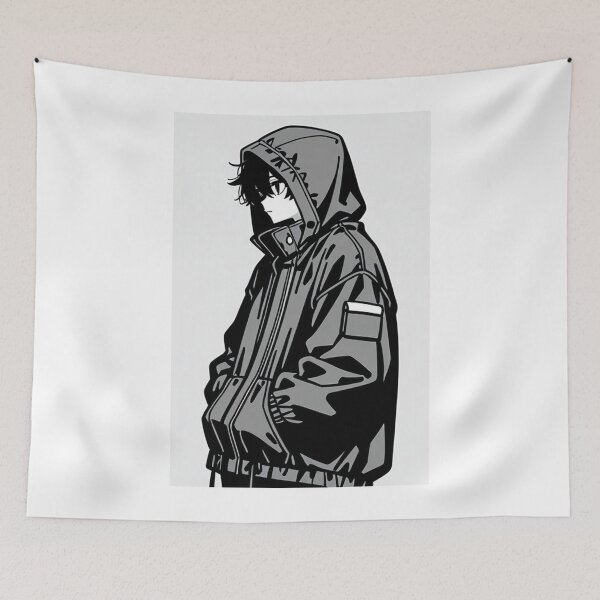 Item preview, Fashion - outfit man parka hood designed and sold by AnimeShin.