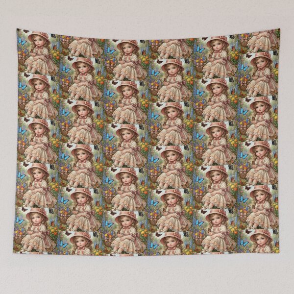 Item preview, The Magic of the Garden: A Vintage Portrait. designed and sold by JoyNest = "The nest of joy".