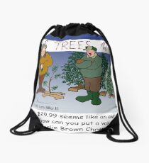 Seems like a lot Drawstring Bag