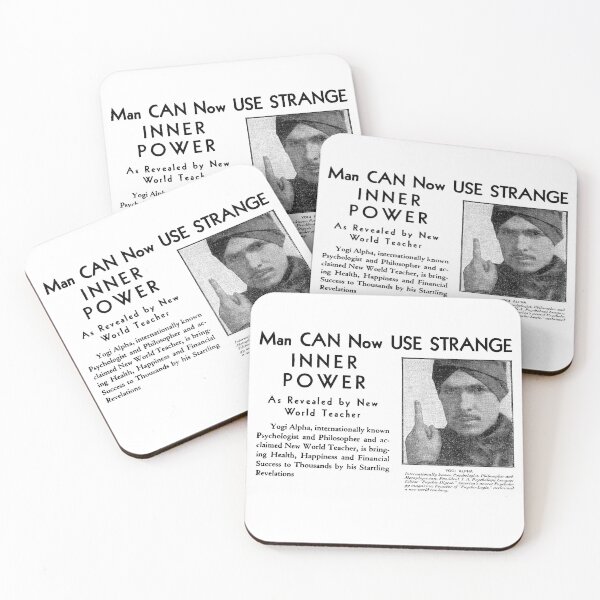 Item preview, YOGI ALPHA - Man CAN Now USE STRANGE INNER POWER designed and sold by Hedrin.