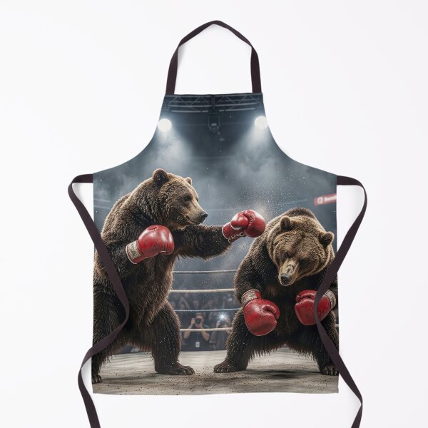 Item preview, Grizzly Bears Duke It Out designed and sold by Tridentulus.
