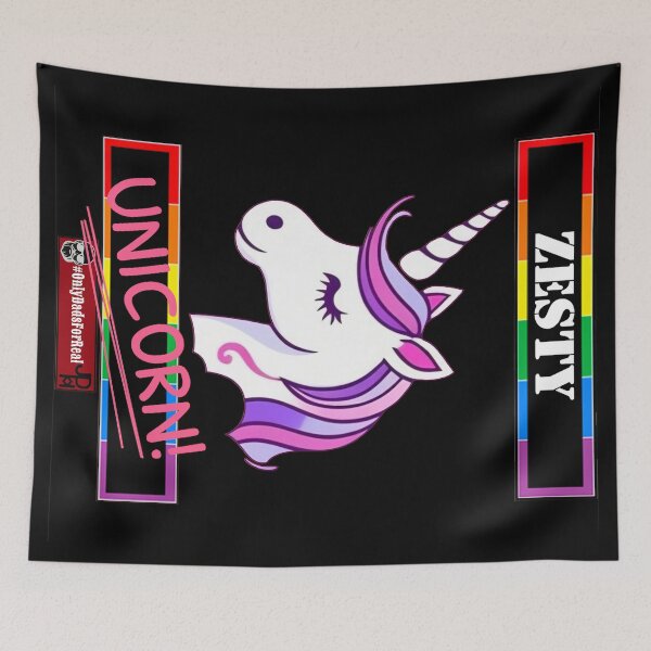 Item preview, Zesty Unicorn (Black) *More Colors Available in Collection designed and sold by OnlyDadsForReal.