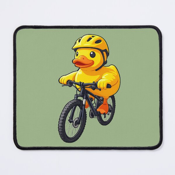 Item preview, Bike Duck Cycling Illustration designed and sold by BROHLine Studio.
