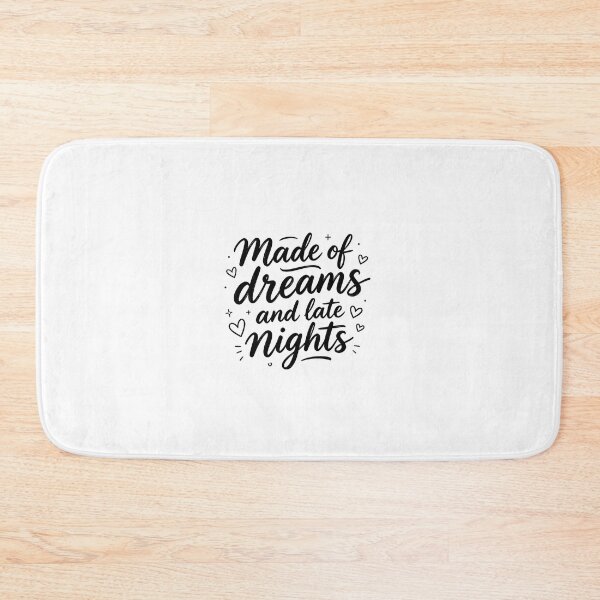 Item preview, Made of Dreams and late nights designed and sold by Arty Art.