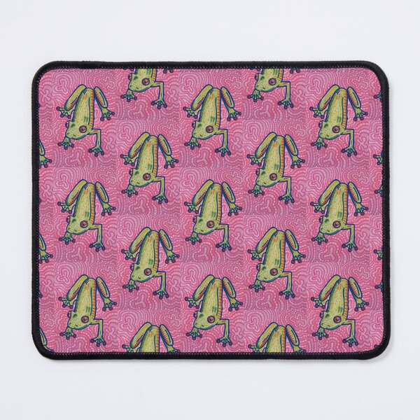 Item preview, Pink Dream Hopper | Whimsical Tree Frog Illustration designed and sold by Bramble and Willow Studio.