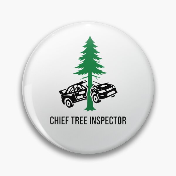 Item preview, WRC Tree Inspector - Sim Racing Humor designed and sold by GarageGraphics.