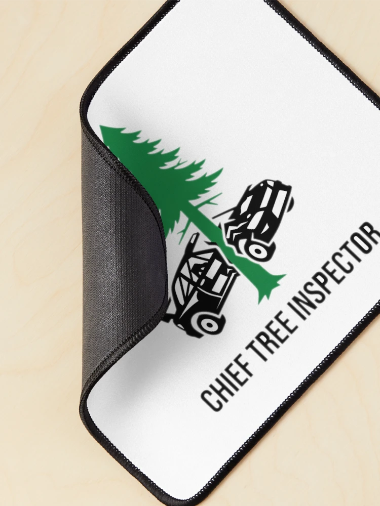 Thumbnail 2 of 5, Mouse Pad, WRC Tree Inspector - Sim Racing Humor designed and sold by GarageGraphics.