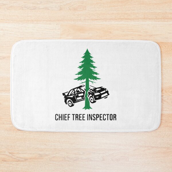 Item preview, WRC Tree Inspector - Sim Racing Humor designed and sold by GarageGraphics.