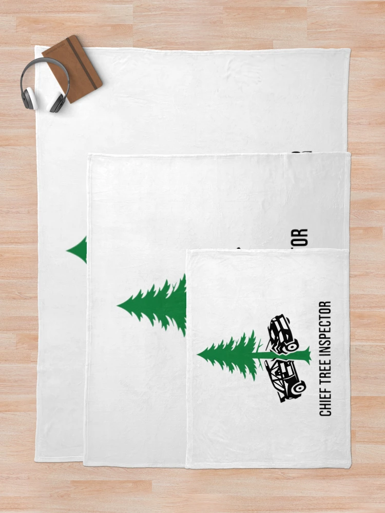 Thumbnail 5 of 6, Throw Blanket, WRC Tree Inspector - Sim Racing Humor designed and sold by GarageGraphics.