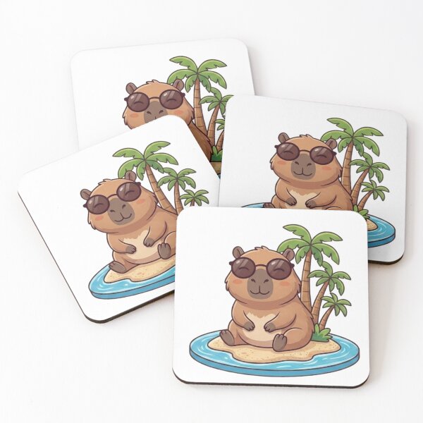 Item preview, Chill Capybara designed and sold by BeeaWonder.