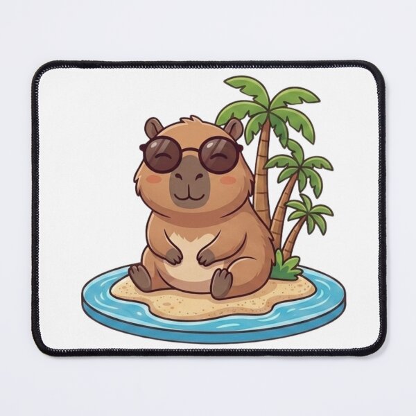 Item preview, Chill Capybara designed and sold by BeeaWonder.