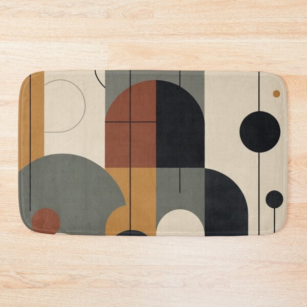 Item preview, Pure Geometric Shapes Exhibition Art Painting designed and sold by EnmarcArt.