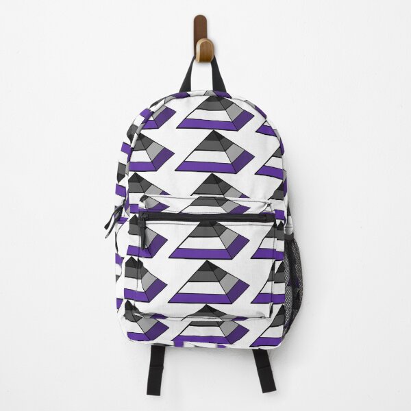 Item preview, Pyramid Pride Flag Asexual designed and sold by HarveyHandcraftsandDesigns.