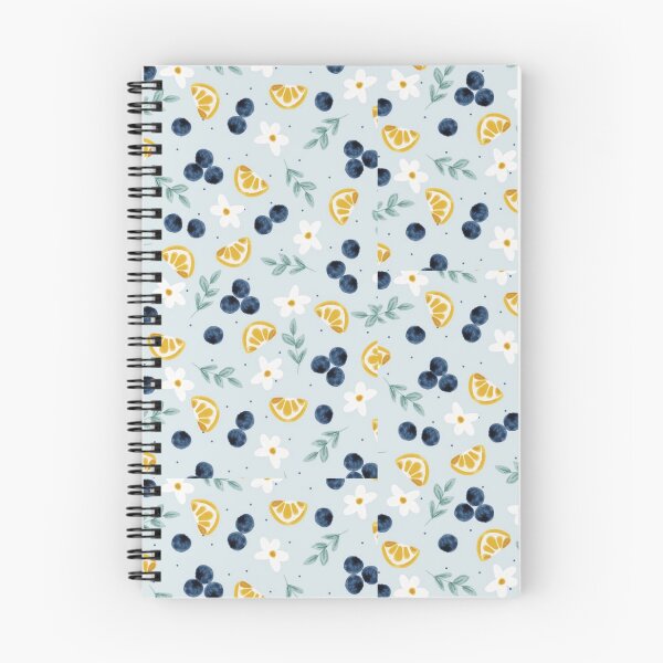 Item preview, Blueberry and Lemon Pattern designed and sold by Collage Gallery.