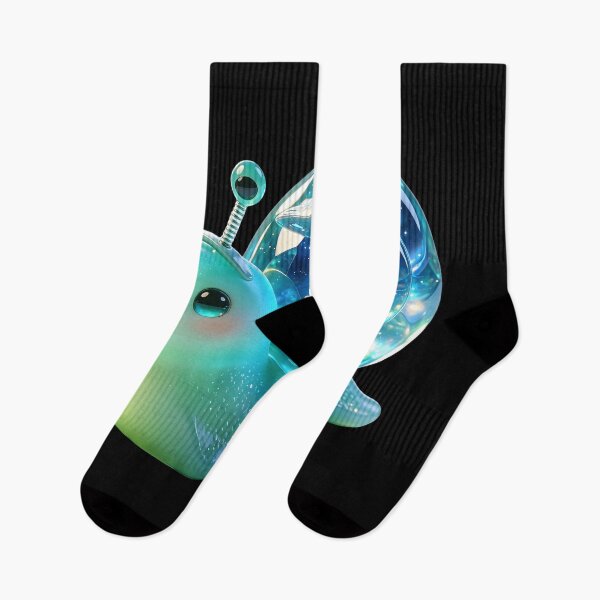 Item preview, Emerald Snail - Galactic UFO: The Secret Cat Abduction designed and sold by ABYSSLAB.