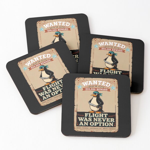 Item preview, Flight Was Never an Option Funny Penguin Funny Knife Meme with Sarcastic Humor designed and sold by Redgiant87x.