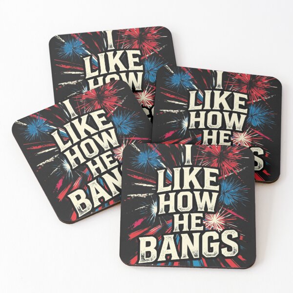 Item preview, I Like How He Bangs Funny 4th of July Fireworks designed and sold by FizjoHed.