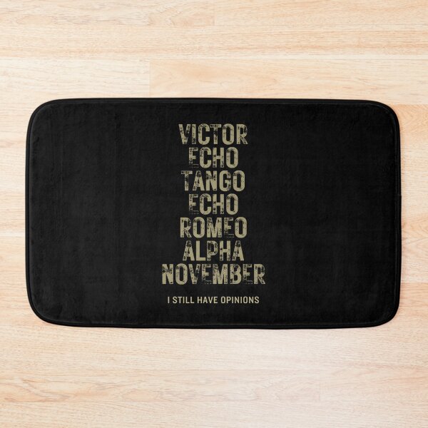 Item preview, Veteran Alphabet - I Still Have Opinions  designed and sold by Cutie Galore.