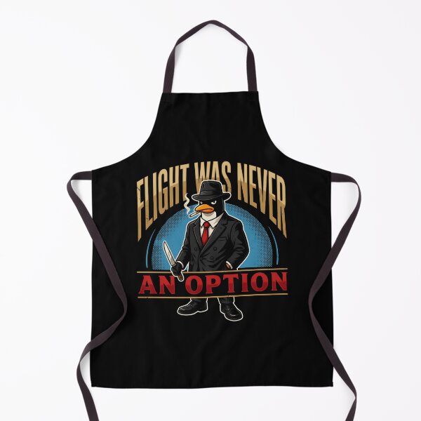 Item preview, Flight Was Never an Option Funny Penguin Chaotic Dark Humor designed and sold by Redgiant87x.