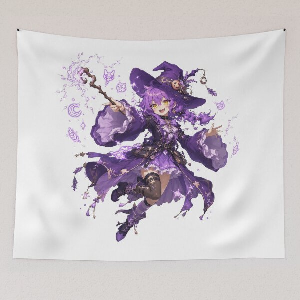 Item preview, Lavender Static Witch designed and sold by jgvisualarts.