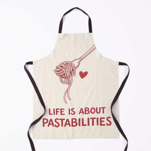 Item preview, Life Is About Pastabilities Cute Funny Italian Food Pun designed and sold by BeataPrint.